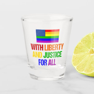 Verre A Shot Liberté des droits des homosexuels et justice pour