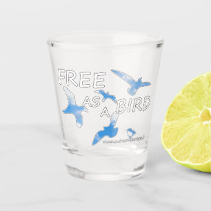 Verre A Shot Libre comme un oiseau