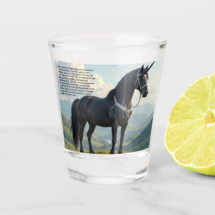 Verre A Shot Licorne Chanceuse