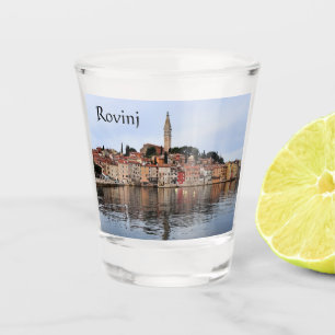 Verre A Shot Ligne de rivage de Rovinj