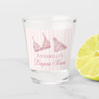 Lingerie rose douche cadeau de fête de bachelorett