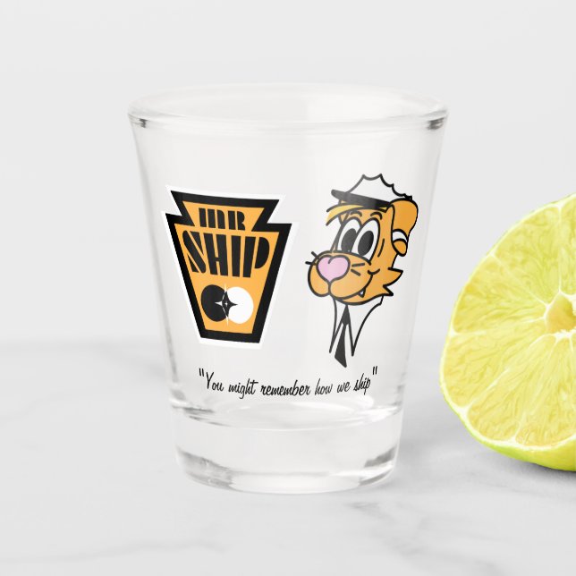 Verre A Shot L'Officiel M. Ship (Devant)