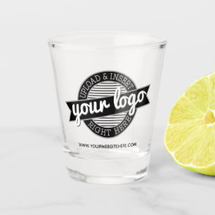 Verre A Shot Logo Office ou Business de base