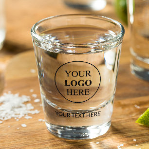 Verre A Shot Logo promotionnel personnalisé – Aucune commande m