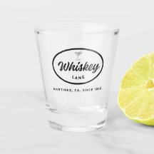 Logo rétro Whiskey Lane