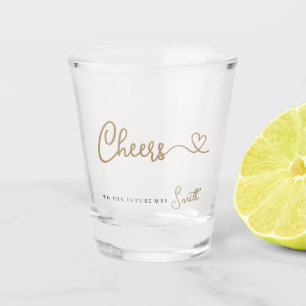 Verre A Shot L'or minimaliste à l'avenir Mme.