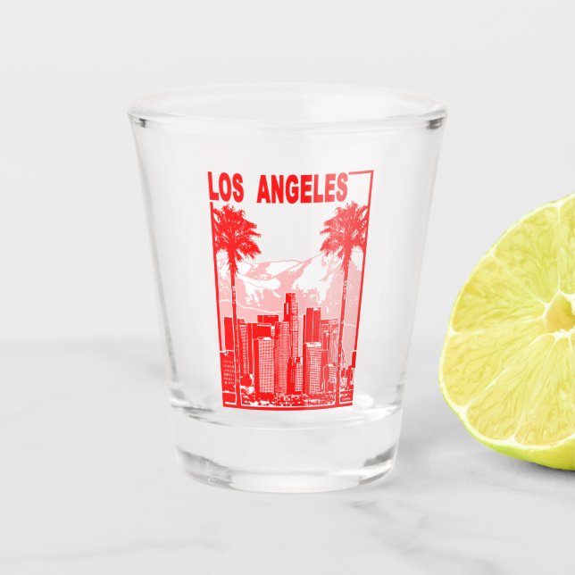 Verre A Shot Los Angeles (Devant)