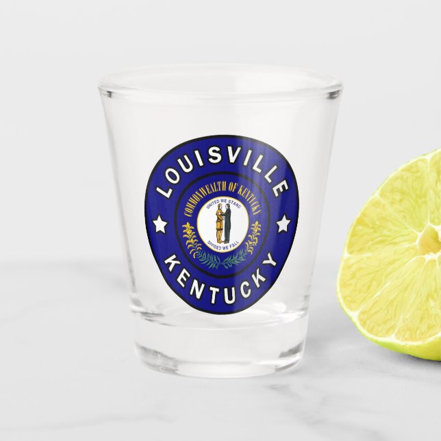 Verre A Shot Louisville Kentucky (Devant)