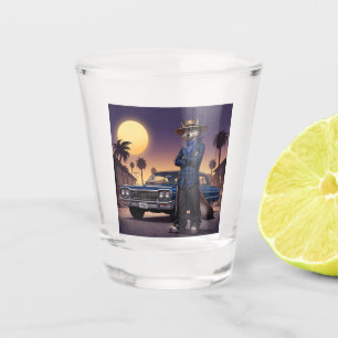 Verre A Shot Loup Et Lowrider