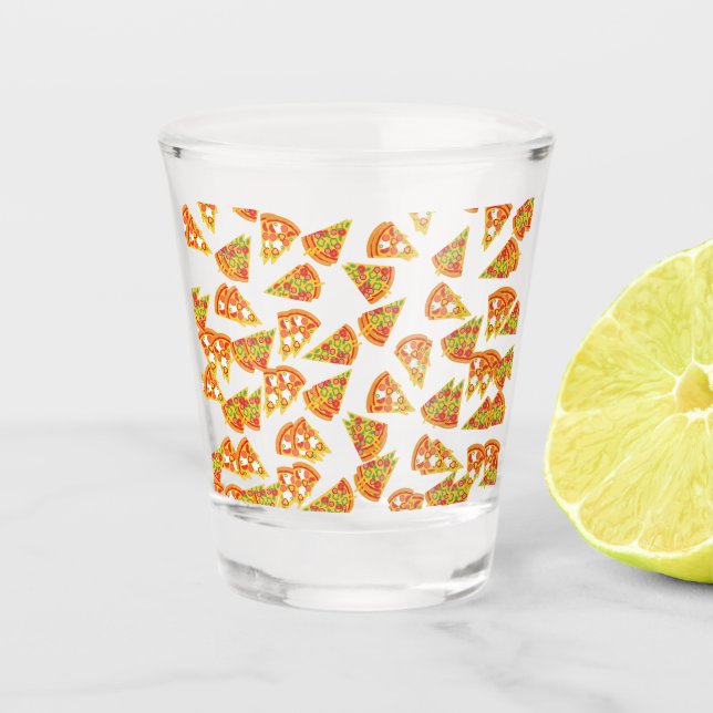 Verre A Shot Love Pizza   (Devant)