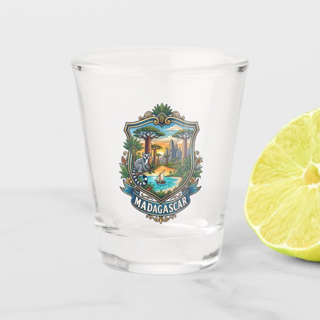 Verre A Shot Madagascar (Devant)