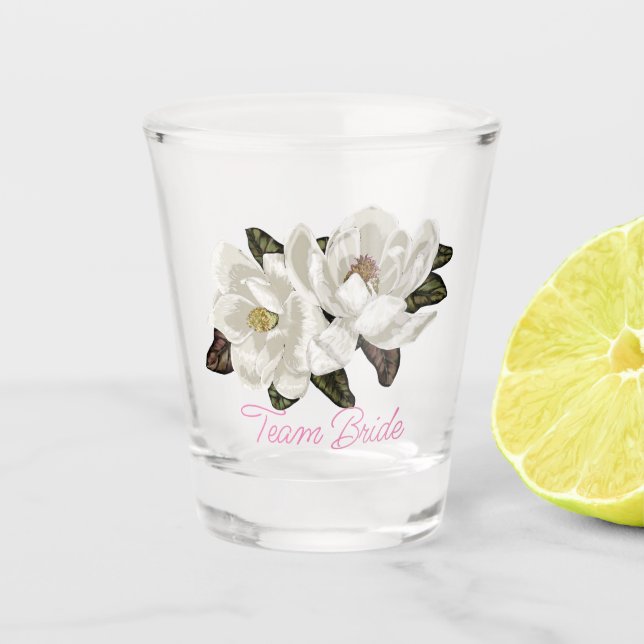 Verre A Shot Magnolias (Devant)