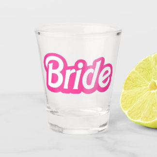 Verre A Shot Malibu Bride Shots, Malibu Pink Bachelorette
