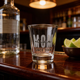 Verre A Shot Maman Depuis 20XX Moderne Simple Preppy