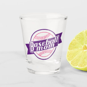 Verre A Shot Maman du baseball