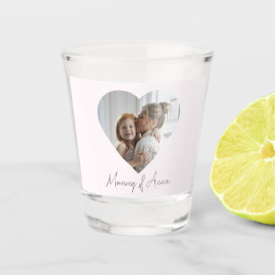 Verre A Shot Maman Nom Personnalisé & Photo Verre à Shot Pers