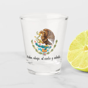 Verre A Shot Manteau du Mexique des bras votre pain grillé