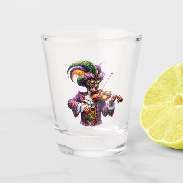 Verre A Shot Mardi Gras  (Devant)
