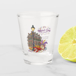 Verre A Shot Mardi gras