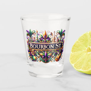 Verre A Shot Mardi Gras 