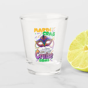 Verre A Shot Mardi Gras Carnival Croisière Voyage de vacances