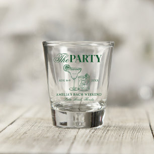 Verre A Shot Margaritas & Matrimony Enterrement de vie de jeune