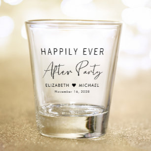 Verre A Shot Mariage Fête Pour Toujours