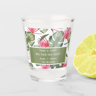 Verre A Shot Mariage Tropical Shot Glass Faveurs