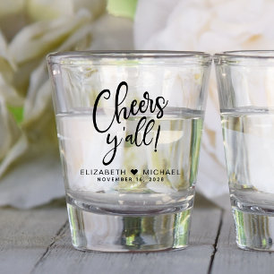 Verre A Shot Mariage Y'All