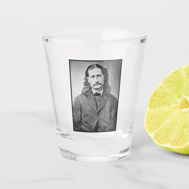 Verre A Shot Marshal Wild Bill Hickok Old West Gunfighter (Devant)