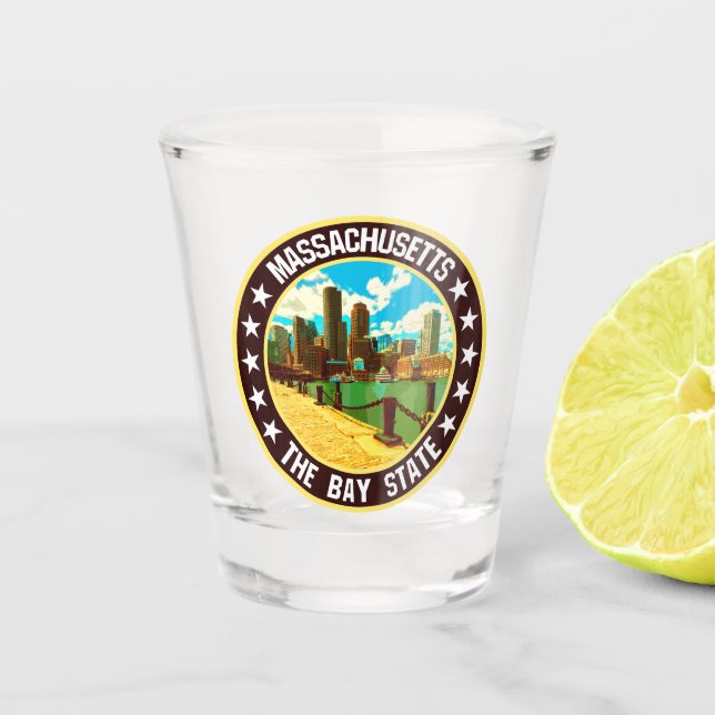 Verre A Shot Massachusetts (Devant)