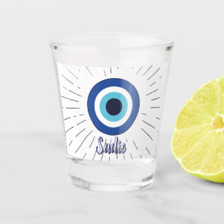 Verre A Shot mauvais œil personnalisable