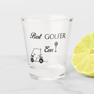 Verre A Shot Meilleur golfeur