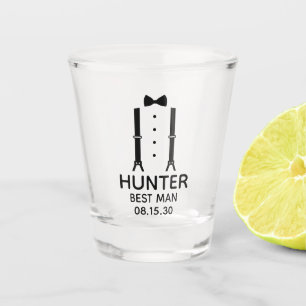 Verre A Shot Meilleure Cravate Black Bow Homme