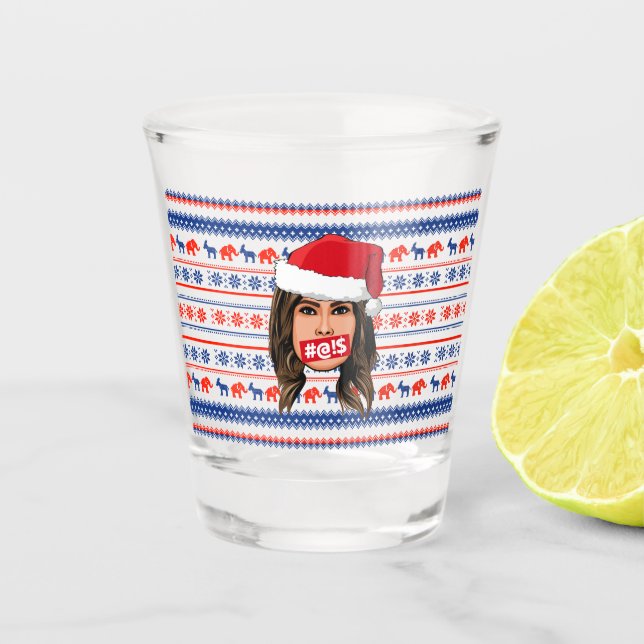 VERRE A SHOT MELANIA TRUMP (Devant)
