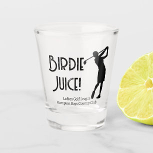 Verre A Shot Membre du club de golf de la Ligue des dames Birdi