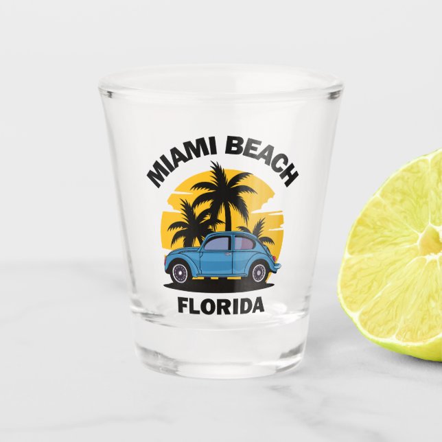 Verre A Shot Miami Beach, Floride (Devant)