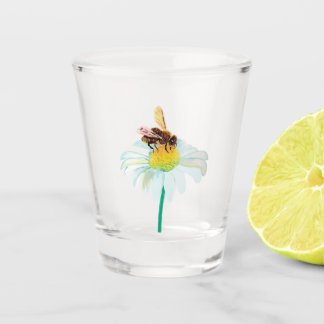 Verre A Shot Miel abeille Boire Nectar de la Fleur