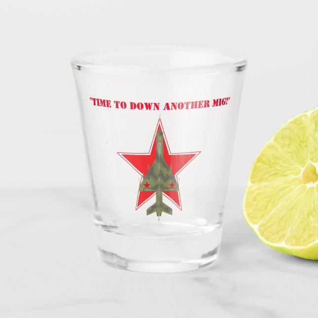 Verre A Shot Mig Shoot Down (Devant)