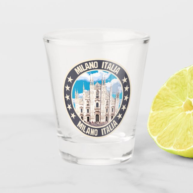 Verre A Shot Milan (Devant)