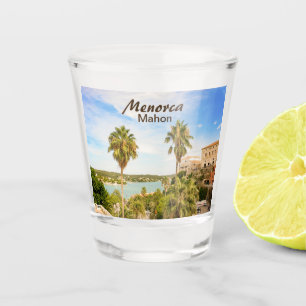 Verre A Shot Minorque Mahon Souvenir