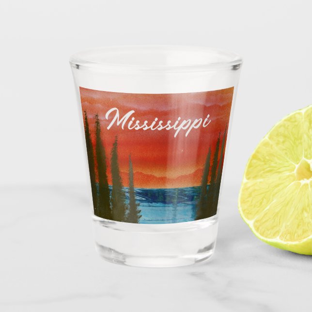 Verre A Shot Mississippi (Devant)