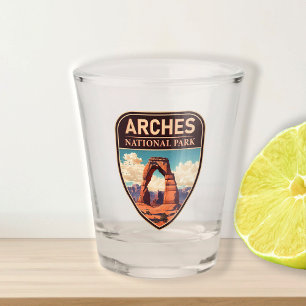 Verre A Shot Moab Arches National Park Utah Delicate Arch Retro