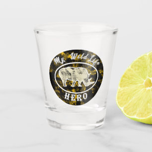 Verre A Shot Mon héros de la faune