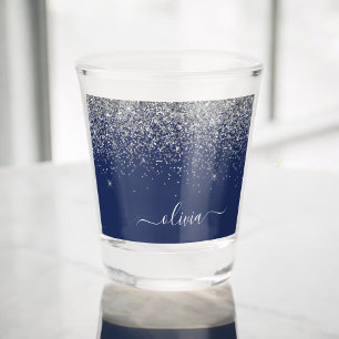 Verre A Shot Monogramme à Parties scintillant étincelante en ar