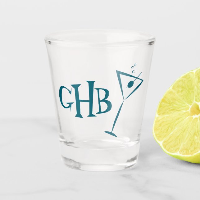 Verre A Shot Monogramme Martini (Devant)