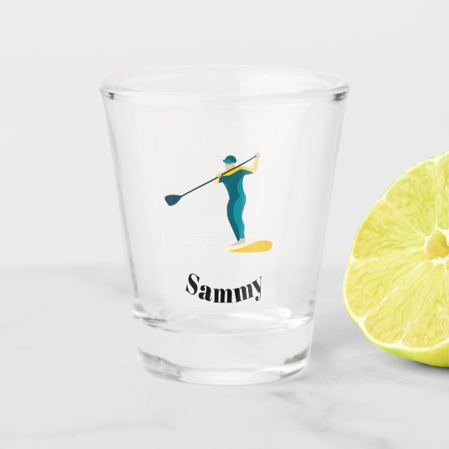 Verre A Shot Montez le pédalo (Devant)