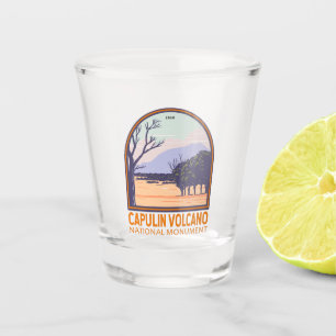 Verre A Shot Monument national du volcan Capulin Vintage