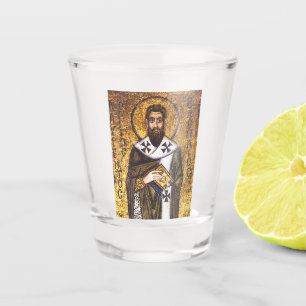 Verre A Shot Mosaïque de saint Basile le Grand