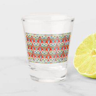 Verre A Shot Motif à tête de vache - Art de l'Egypte antique